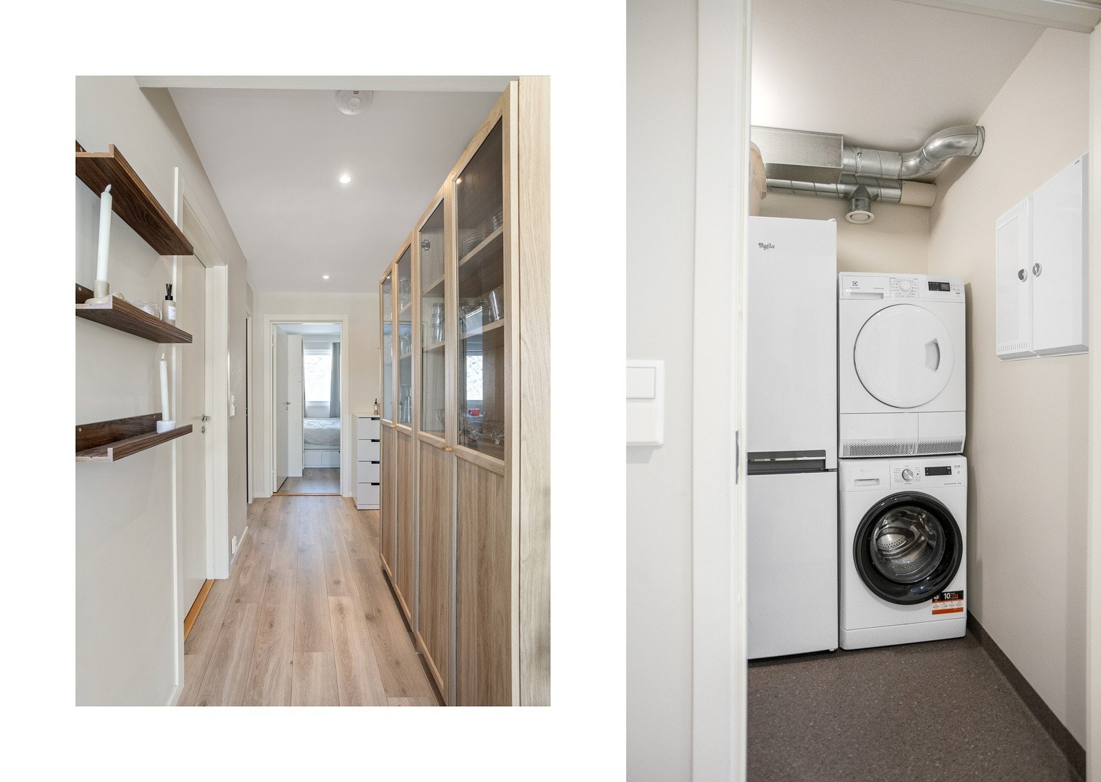 I tilknytning til entreen ligger et praktisk vaskerom. Galleribilde