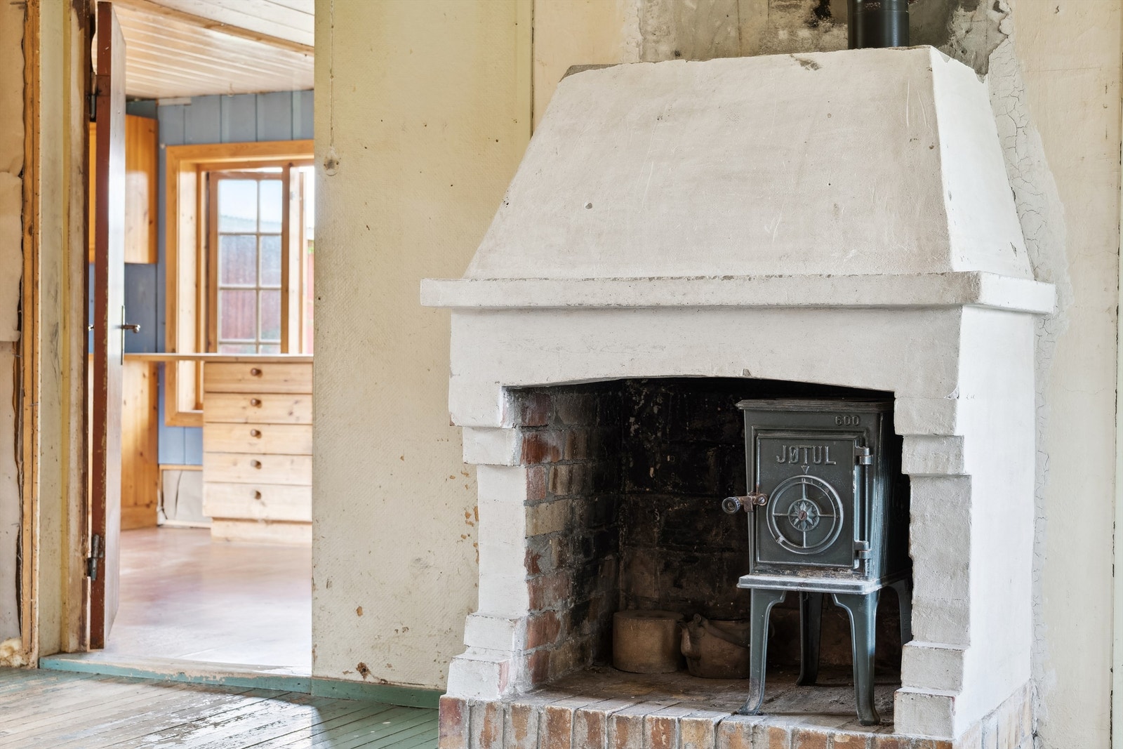 Ildsted stue Galleribilde