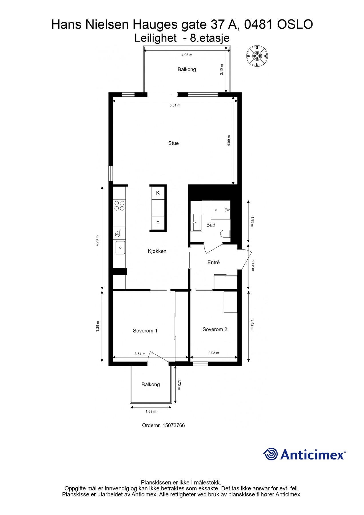 Plantegning. Galleribilde