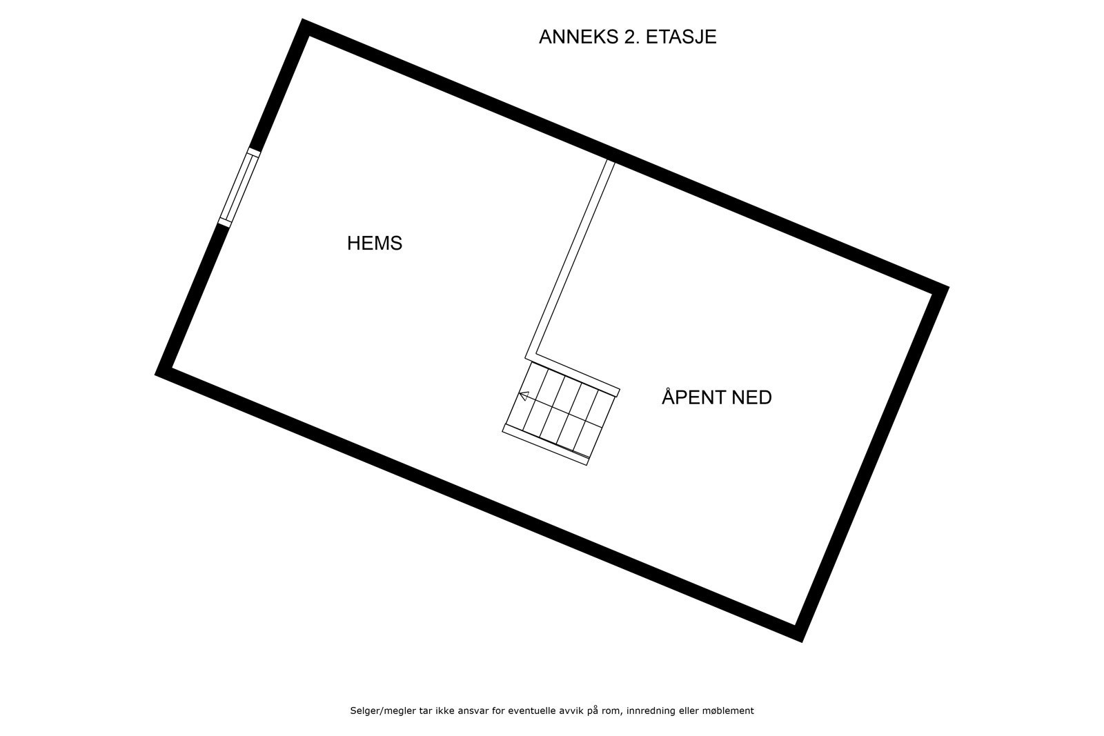 Plantegning anneks - hems Galleribilde