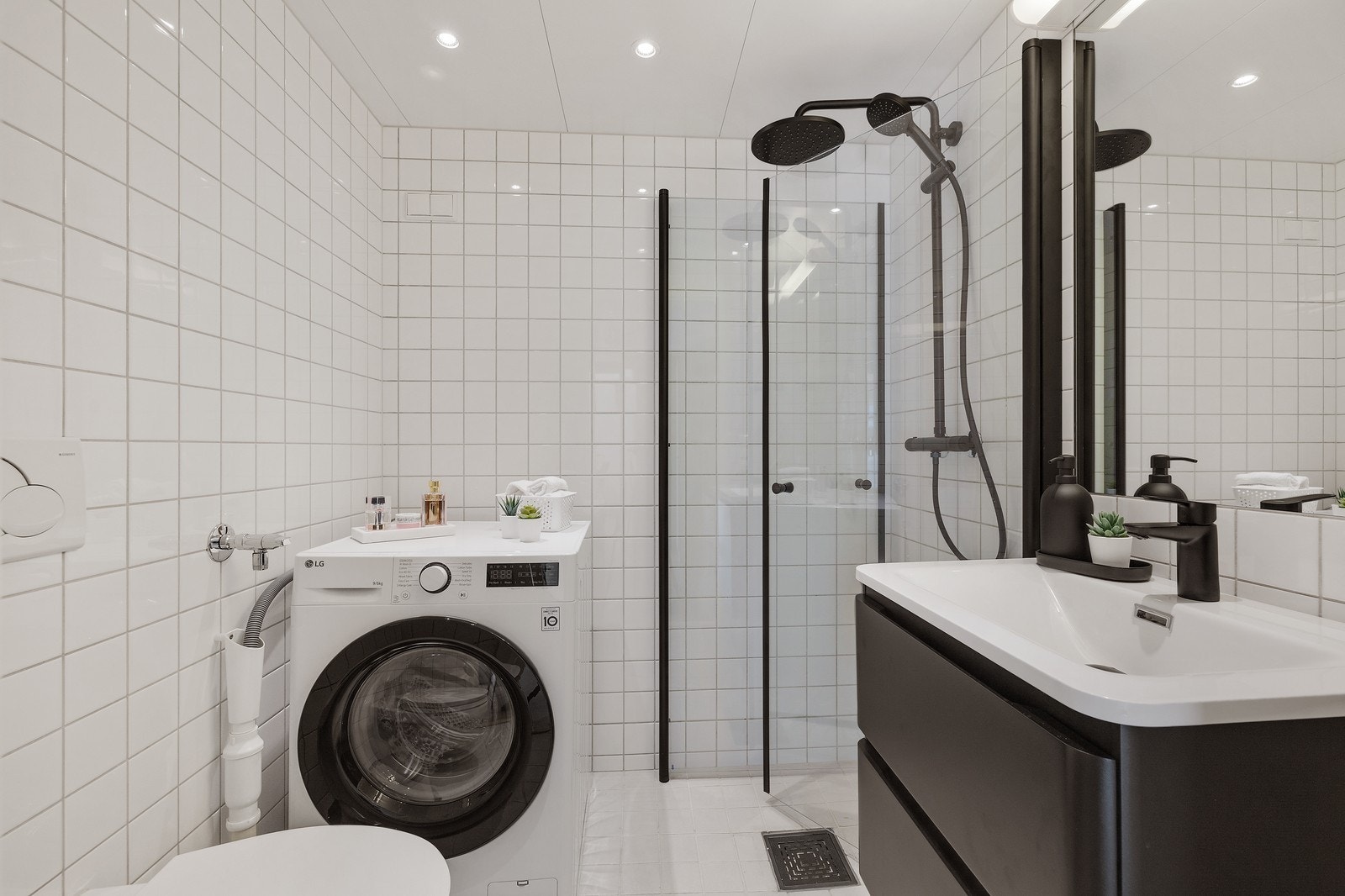 Flislag baderom. Galleribilde