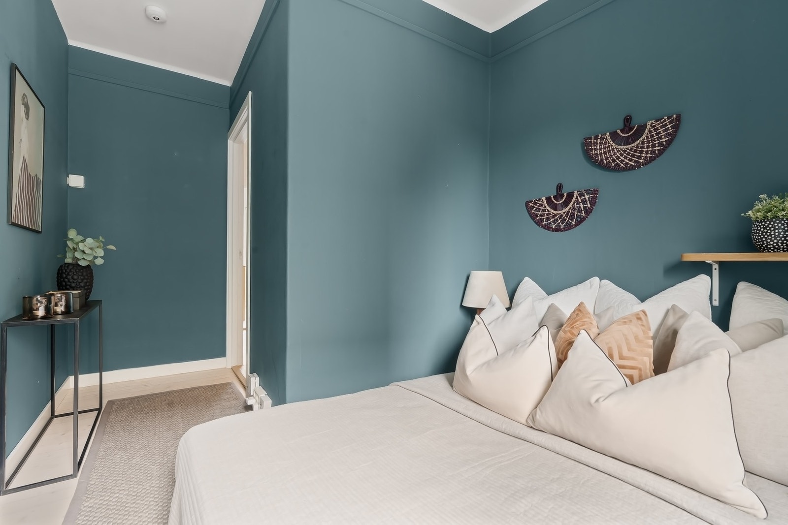 Lun og behagelig fargepalett. Galleribilde