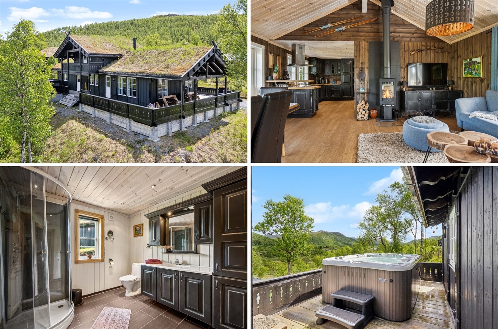 Drømmehytta for hele familien. En fantastisk beliggenhet og flotte fasiliteter gjør denne hytta til en perfekt arena for å samle alle generasjoner. Her kan dere nyte hyttelivet til fulle, med plass og komfort for både store og små. Galleribilde