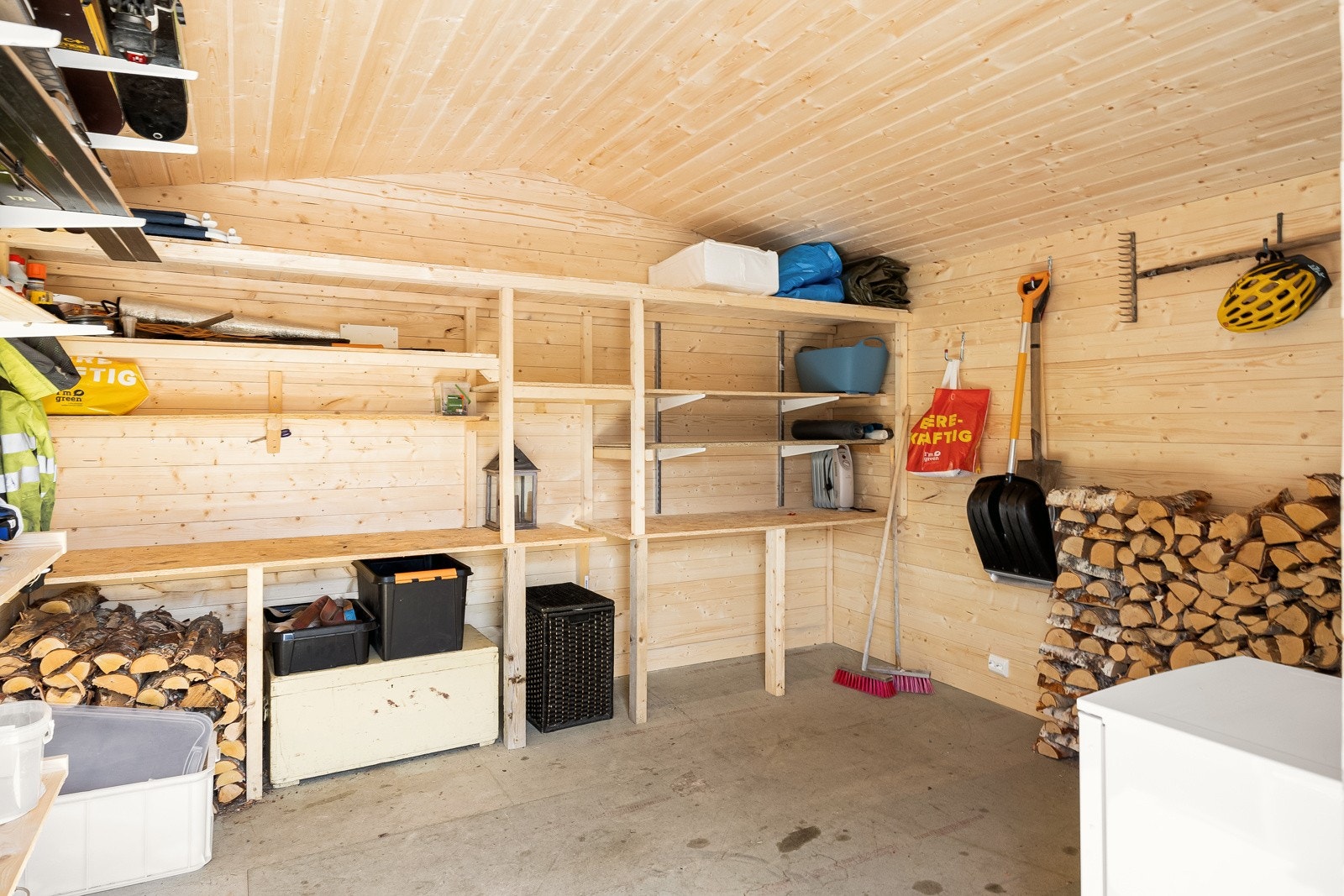 Denne er isolert og kan med enkle grep gjøres om til anneks Galleribilde