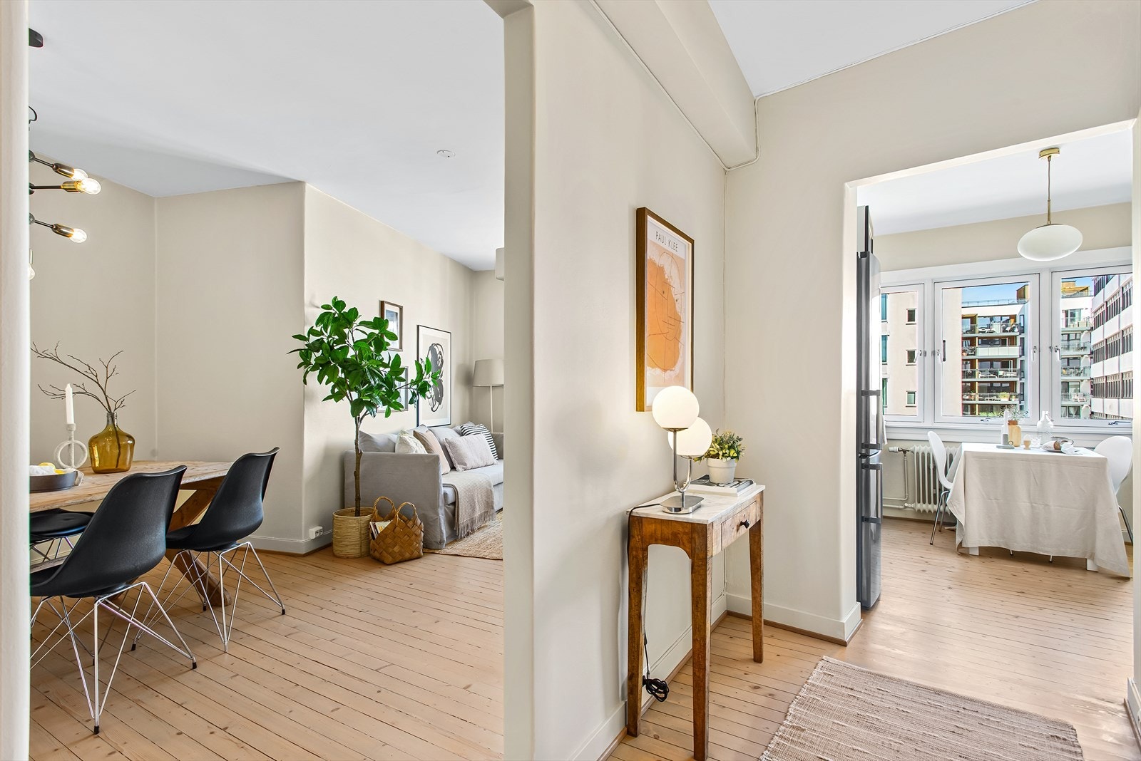 Originalt tregulv i store deler av leiligheten Galleribilde