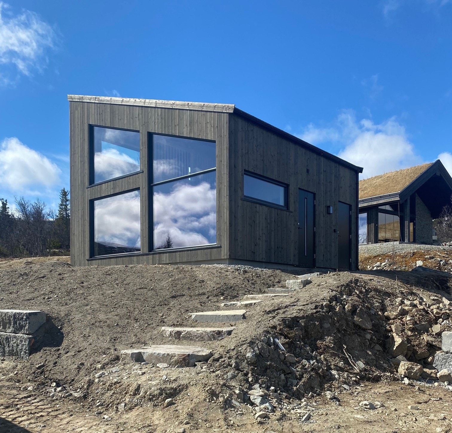 Hytte 376.6 som er ferdigstilt Galleribilde