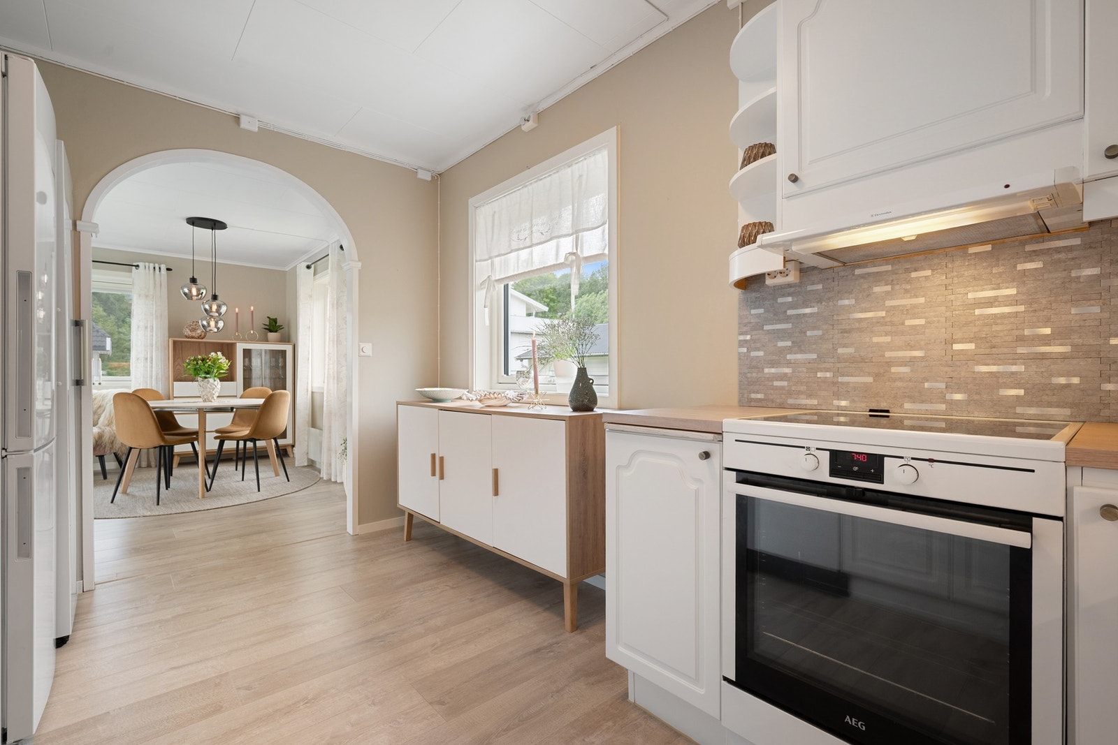 Hvitevarene er frittstående Galleribilde