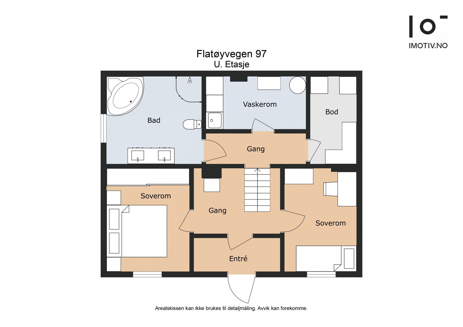 Plantegning - Underetasje | Areal: 68 kvm Galleribilde