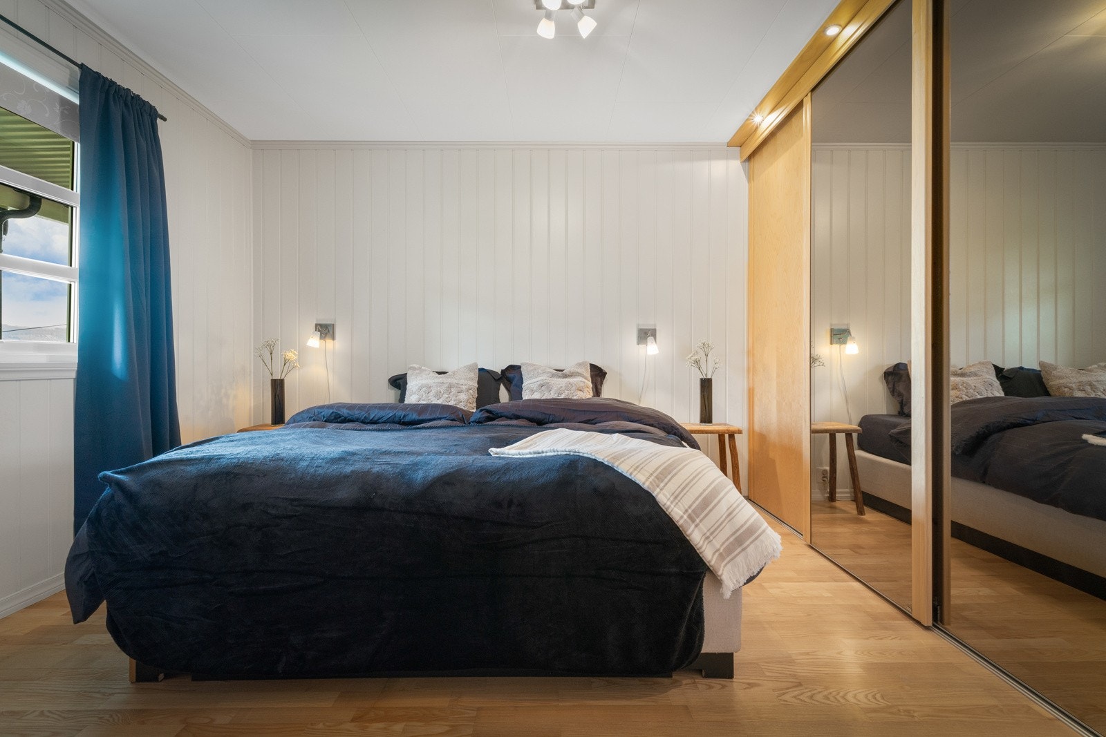 Hovedsoverommet på ca. 13,5 kvm gir god plass til innredning Galleribilde