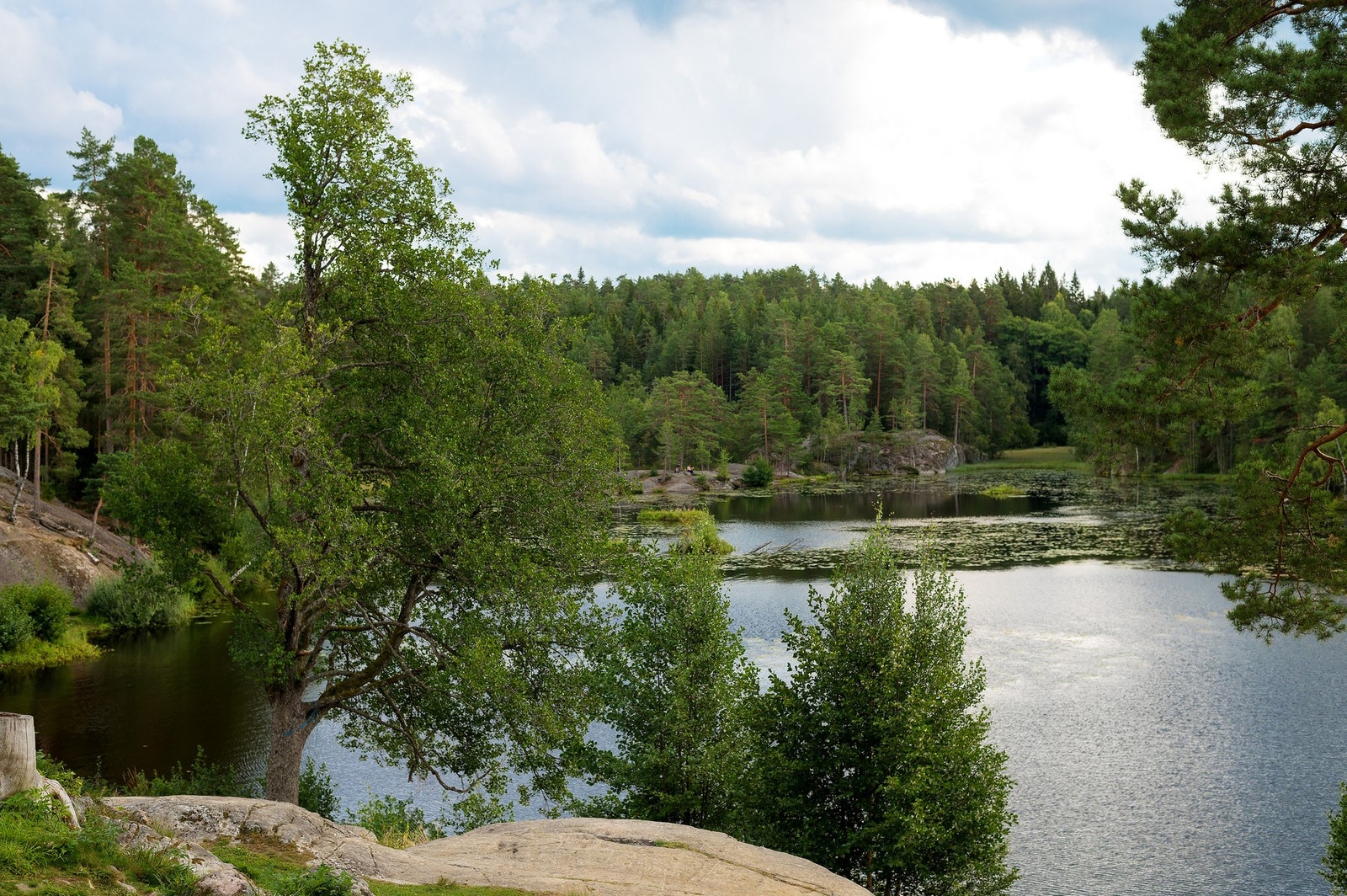 Kort vei til flere badevann som f.eks. Lutvannet, Ulsrudvannet og Nøklevannet. Galleribilde