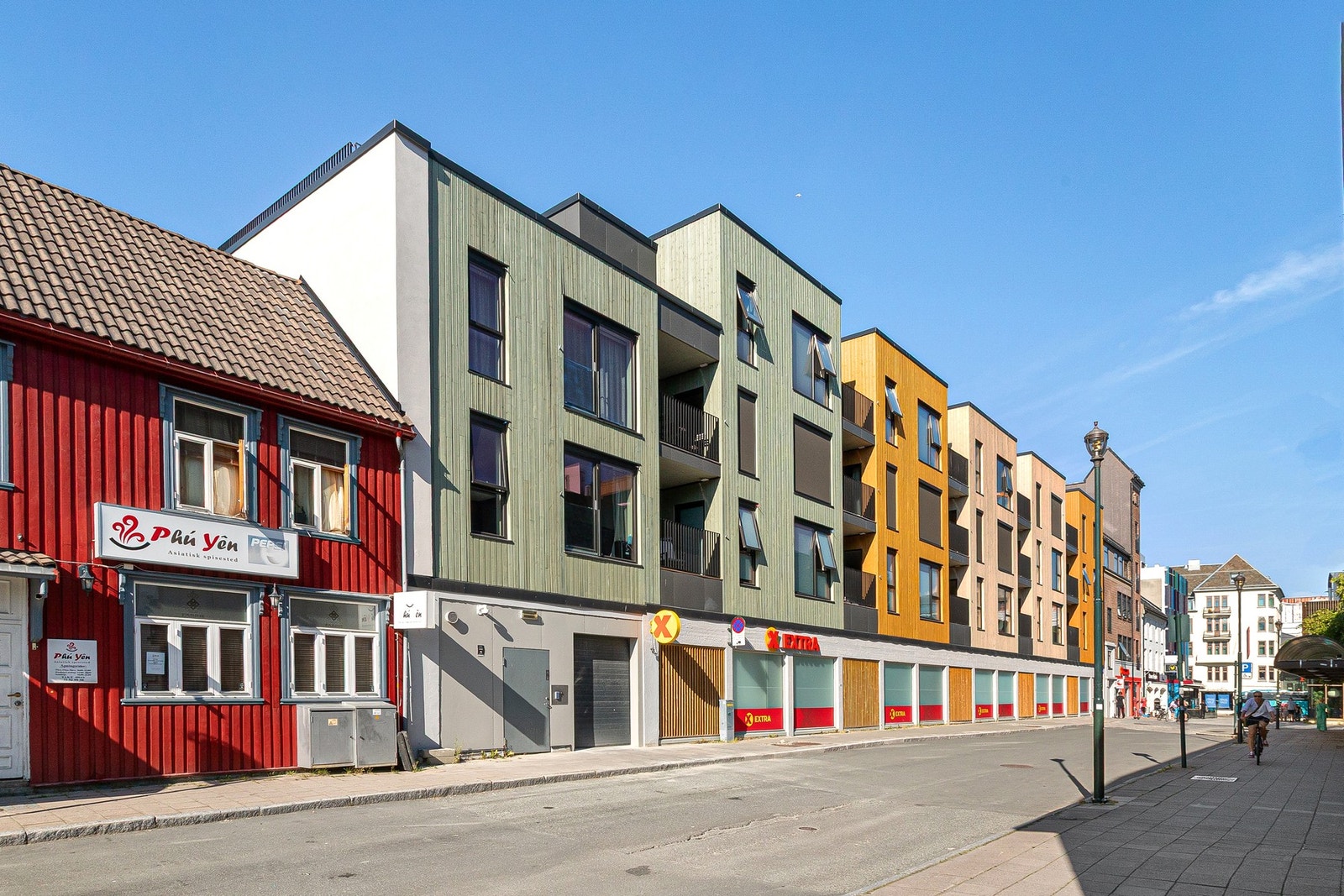 Midt i hjertet av Trondheim - et attraktivt og urbant boområde. Galleribilde
