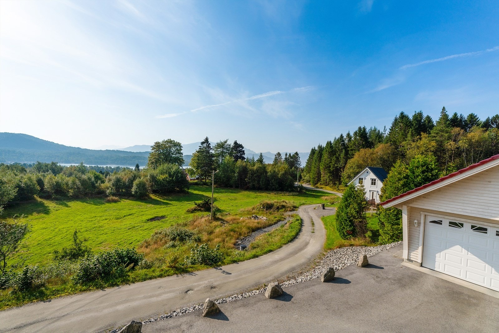 Nydelig utsikt mot vakker natur Galleribilde
