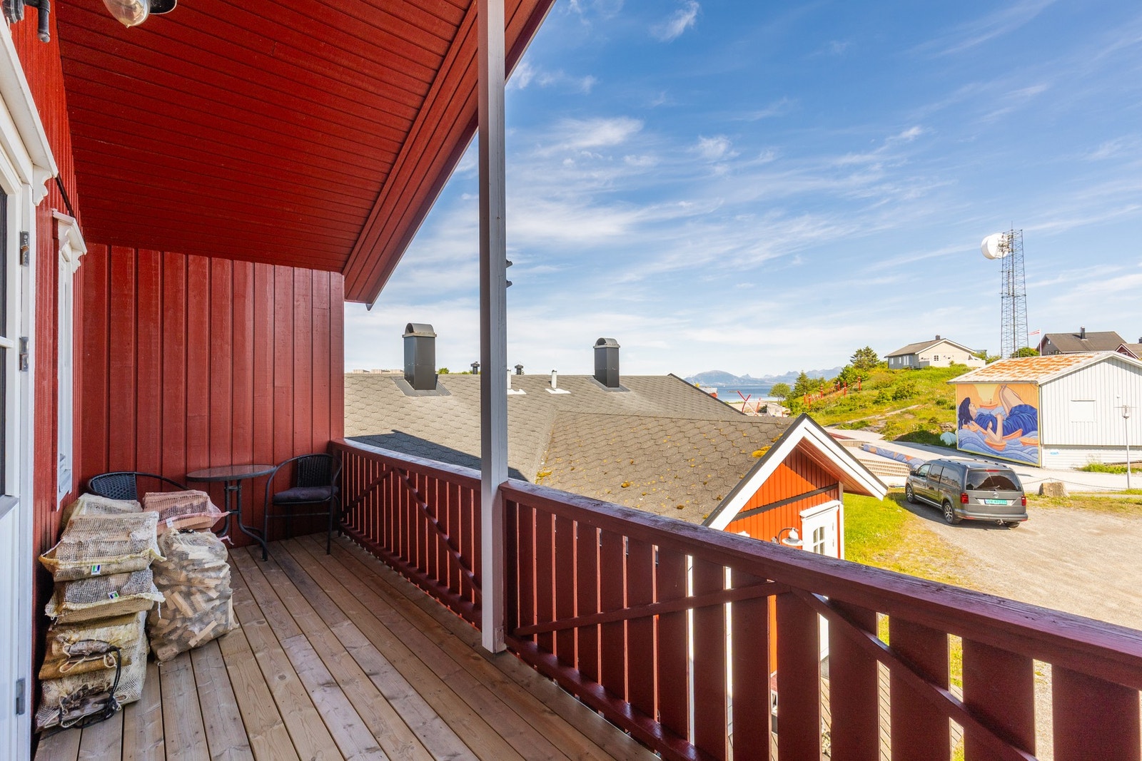 Med flere uteplasser får du gode solforhold gjennom dagen Galleribilde