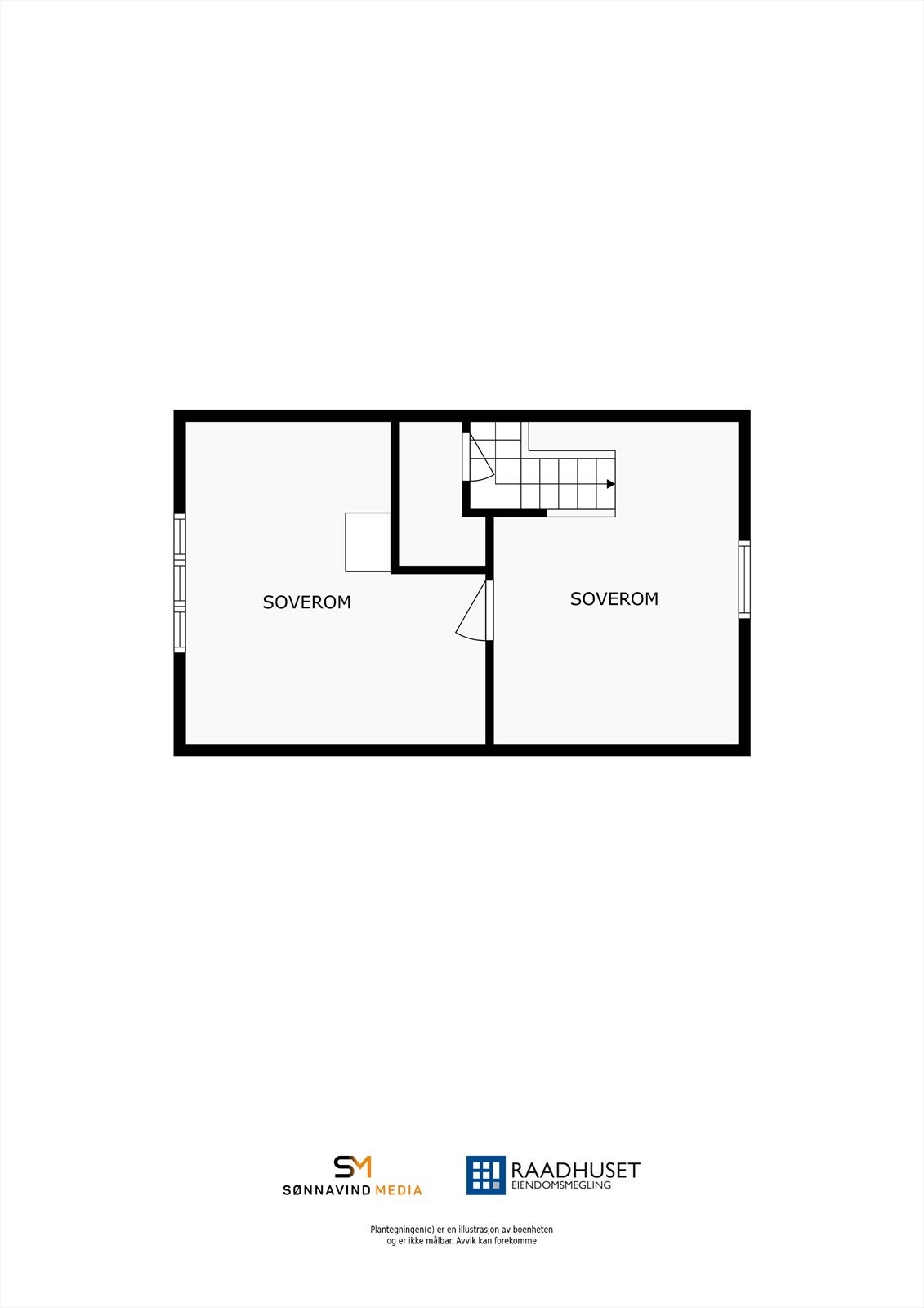 2D Plantegning | 3. Etasje Galleribilde