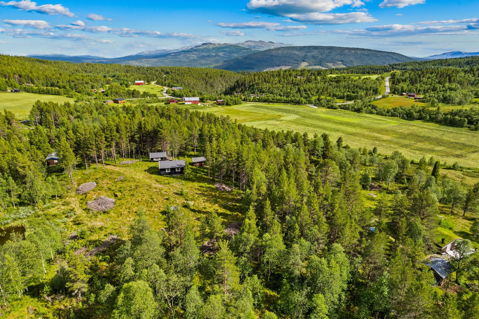 Her kan man begi seg ut på lange fotturer og sykkelturer. Galleribilde