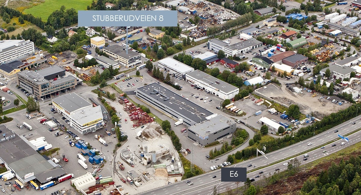 Oversiktsbilde beliggenhet Galleribilde