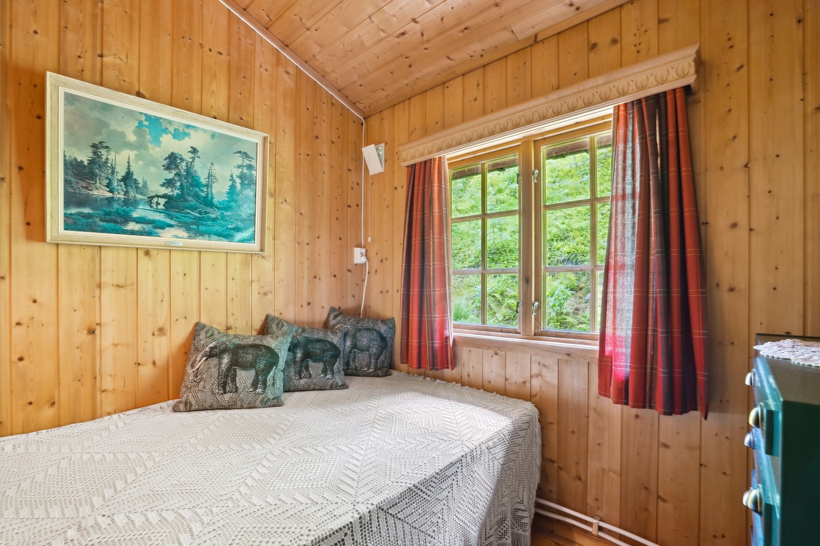 Det er rikelig med plass til gjester, alt etter hvilke sengeløsninger du velger å gå for. Galleribilde