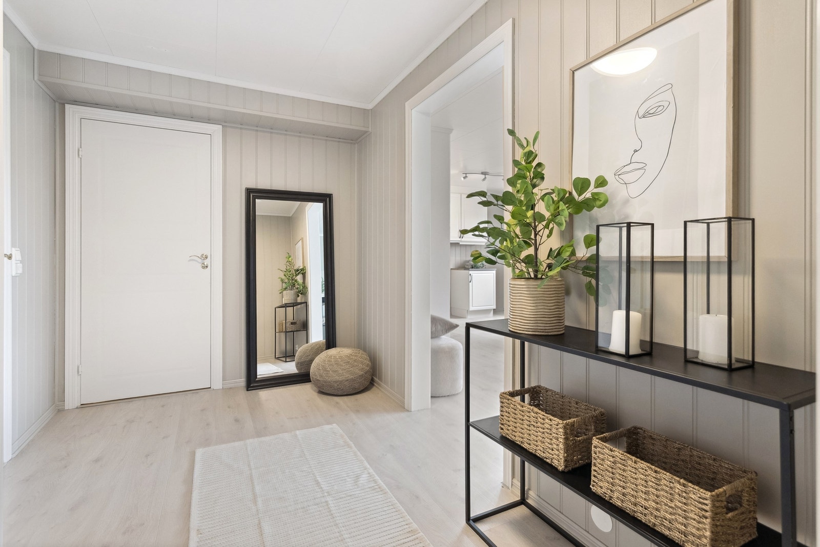 Velkommen inn i den lyse, pene leiligheten! Galleribilde