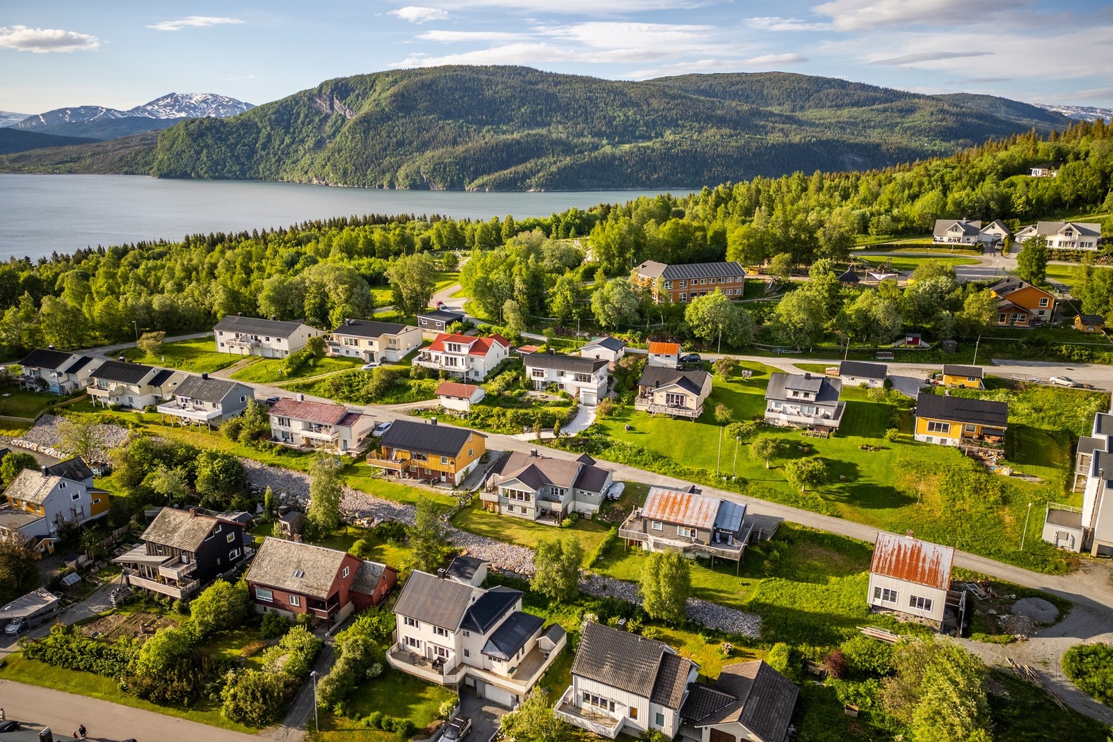 Det er kort vei til barnehager og skole fra boligen Galleribilde