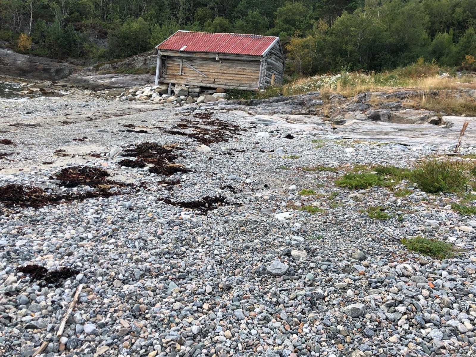 Badestrand like ved Galleribilde