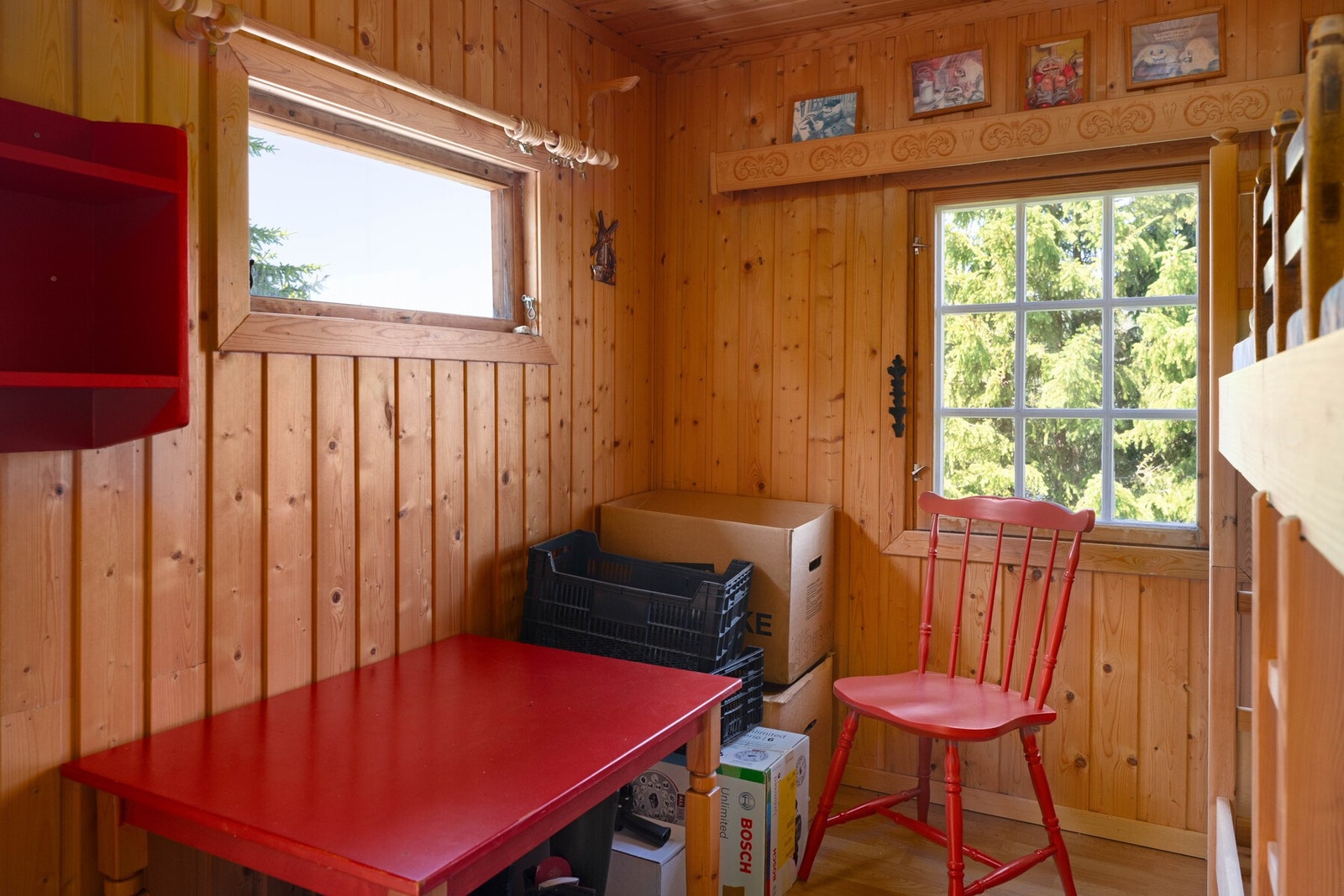 Soverom med køyeseng Galleribilde