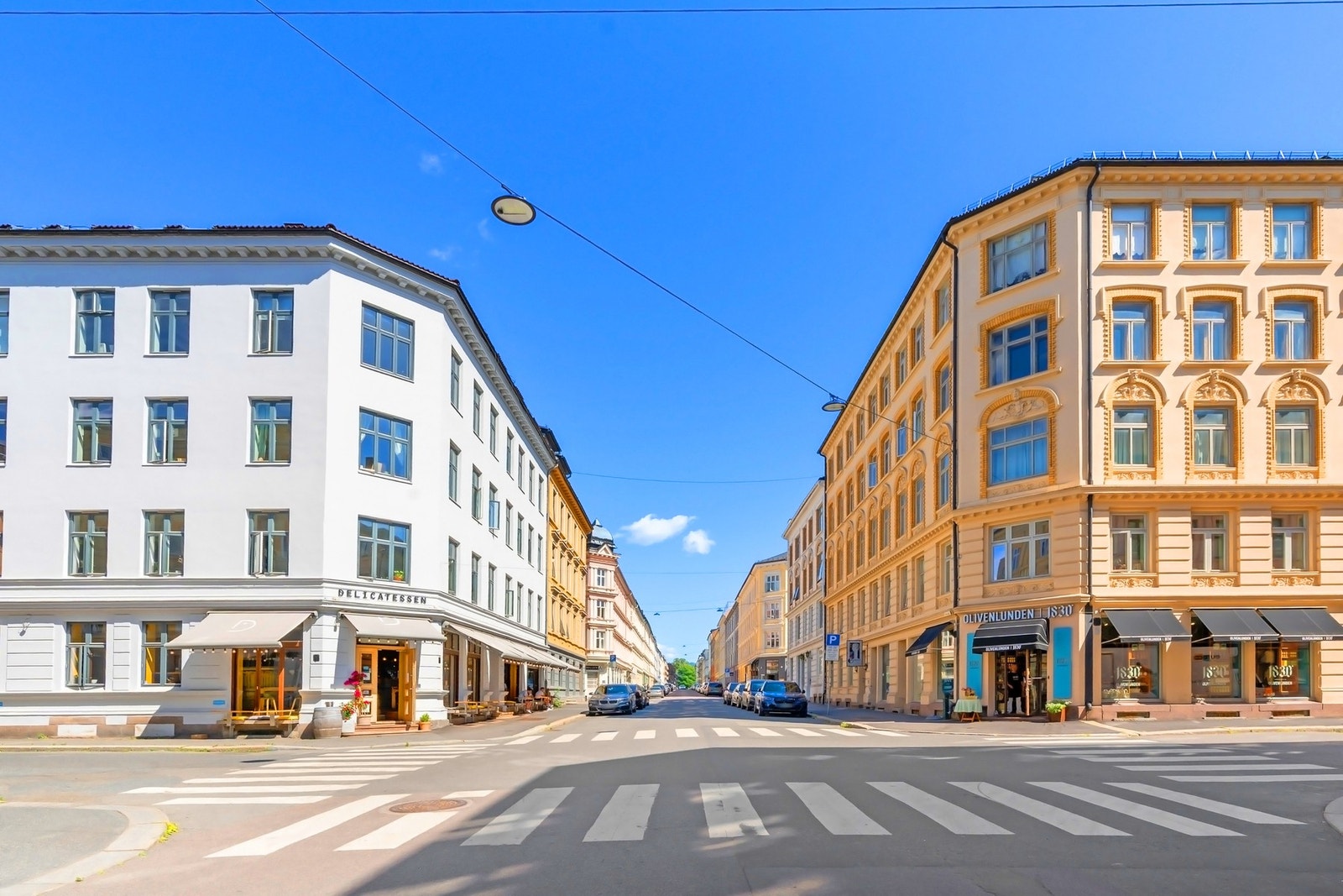 Populære Bogstadveien med alt av fasiliteter, populære spisesteder og flotte butikker, kun noen hundre meter fra leiligheten. Galleribilde