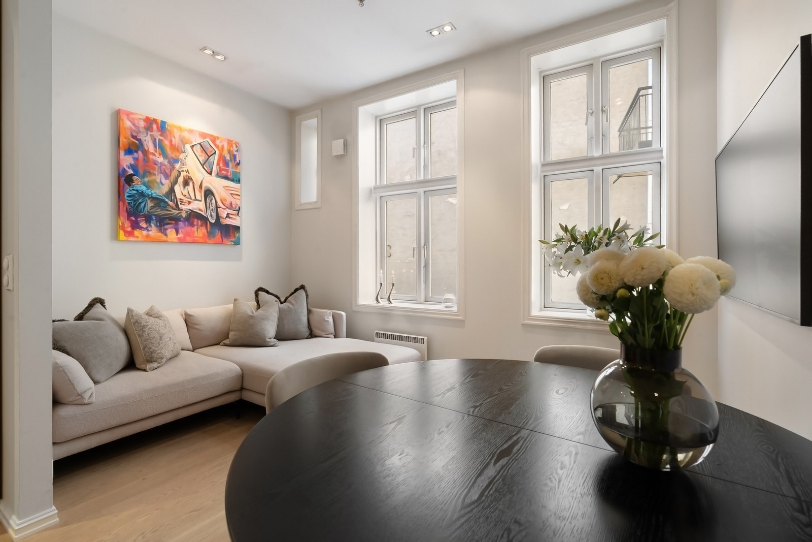 Lekker énstavsparkett. Galleribilde