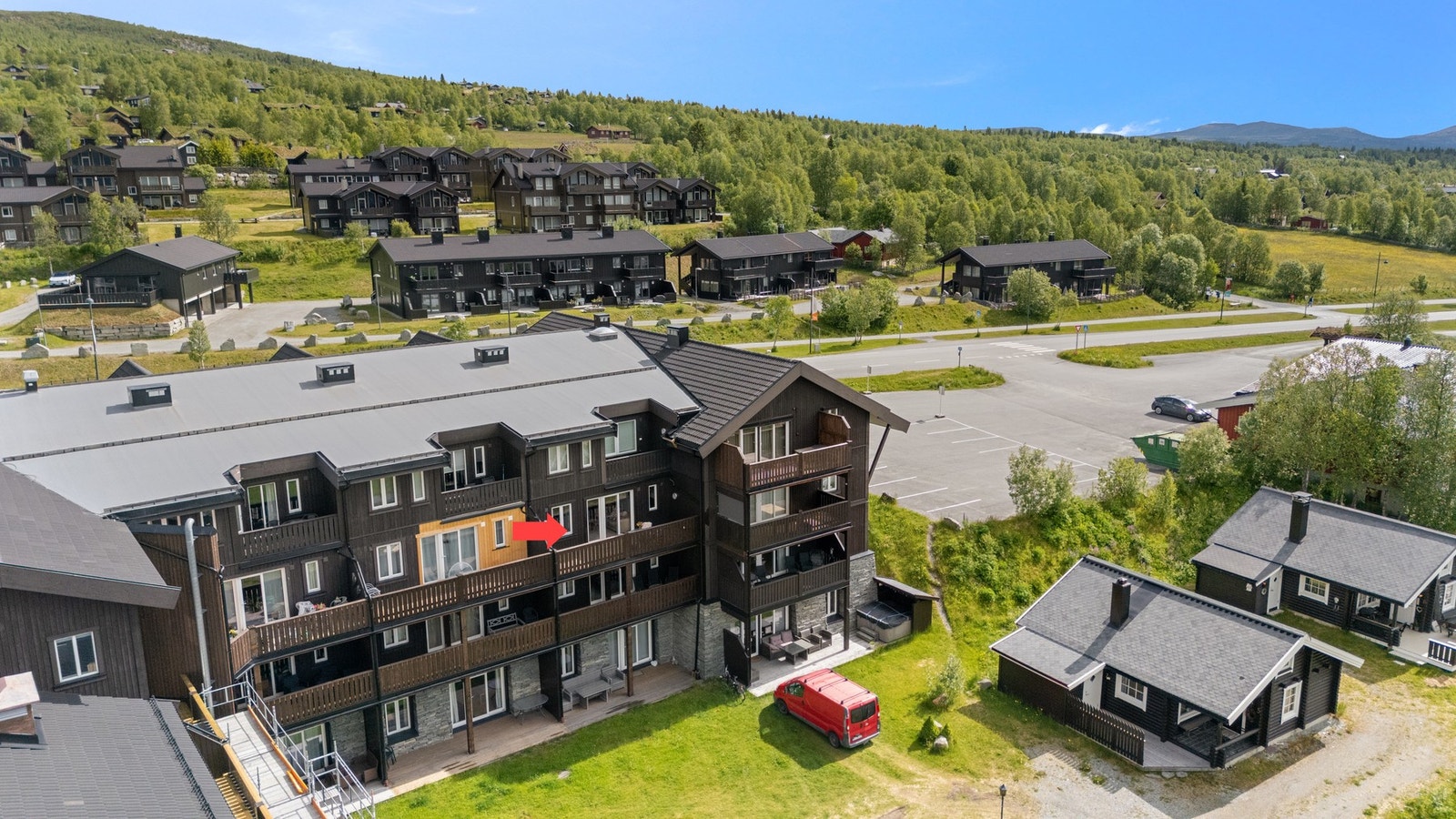 Leilighetens beliggenhet i sameiet Galleribilde