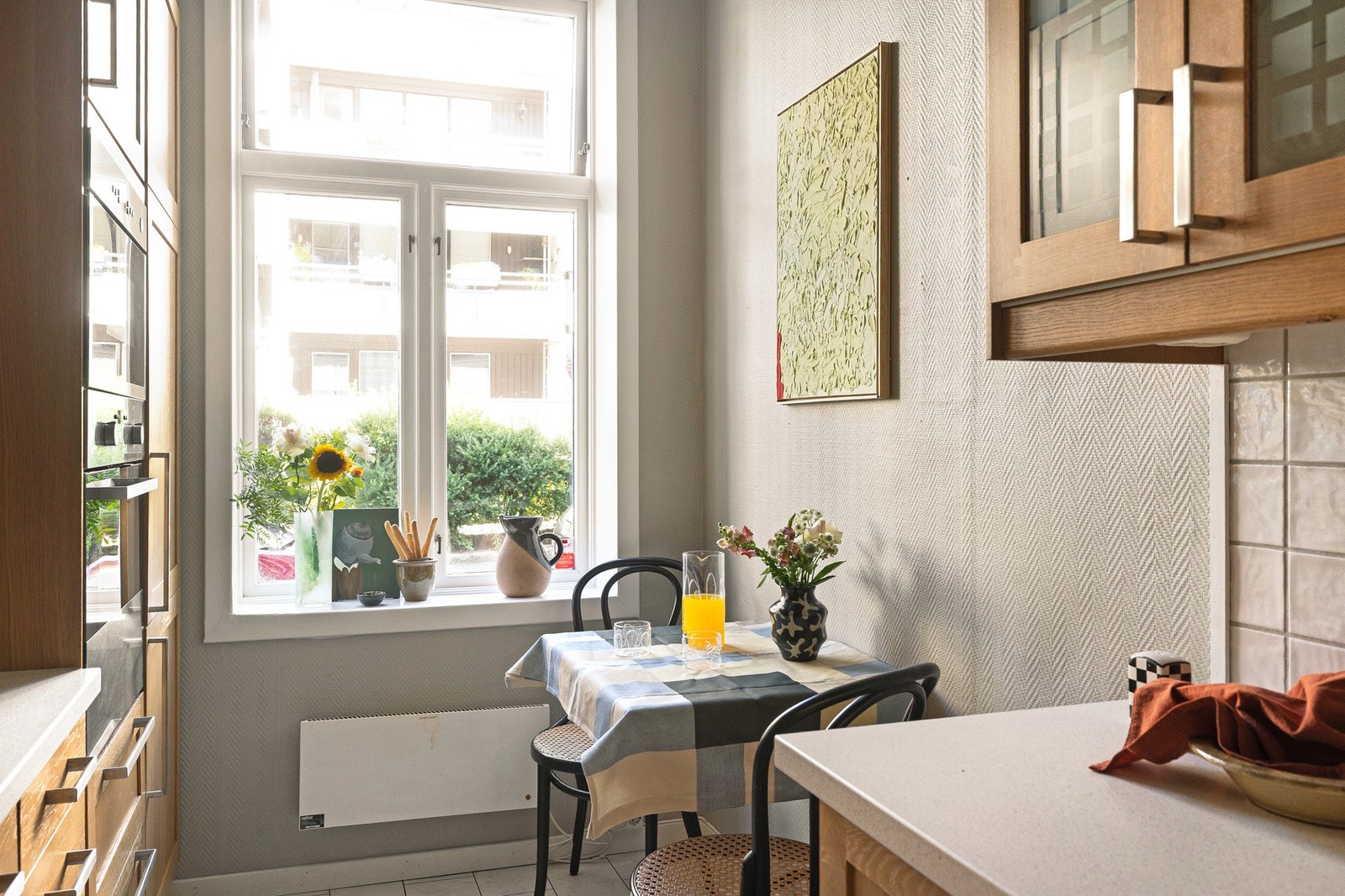 Koselig plass til å ta seg en helgefrokost. Galleribilde