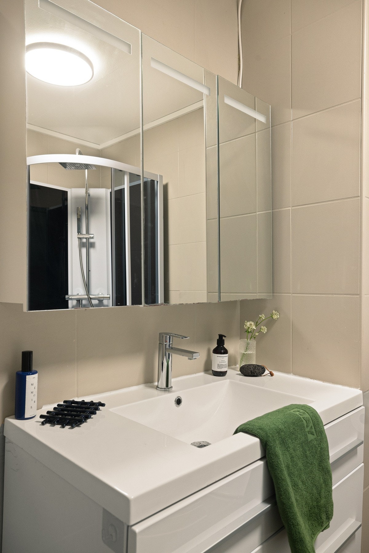 Srvant, dusjkabinett og toalett var nytt i 2022/23. Galleribilde