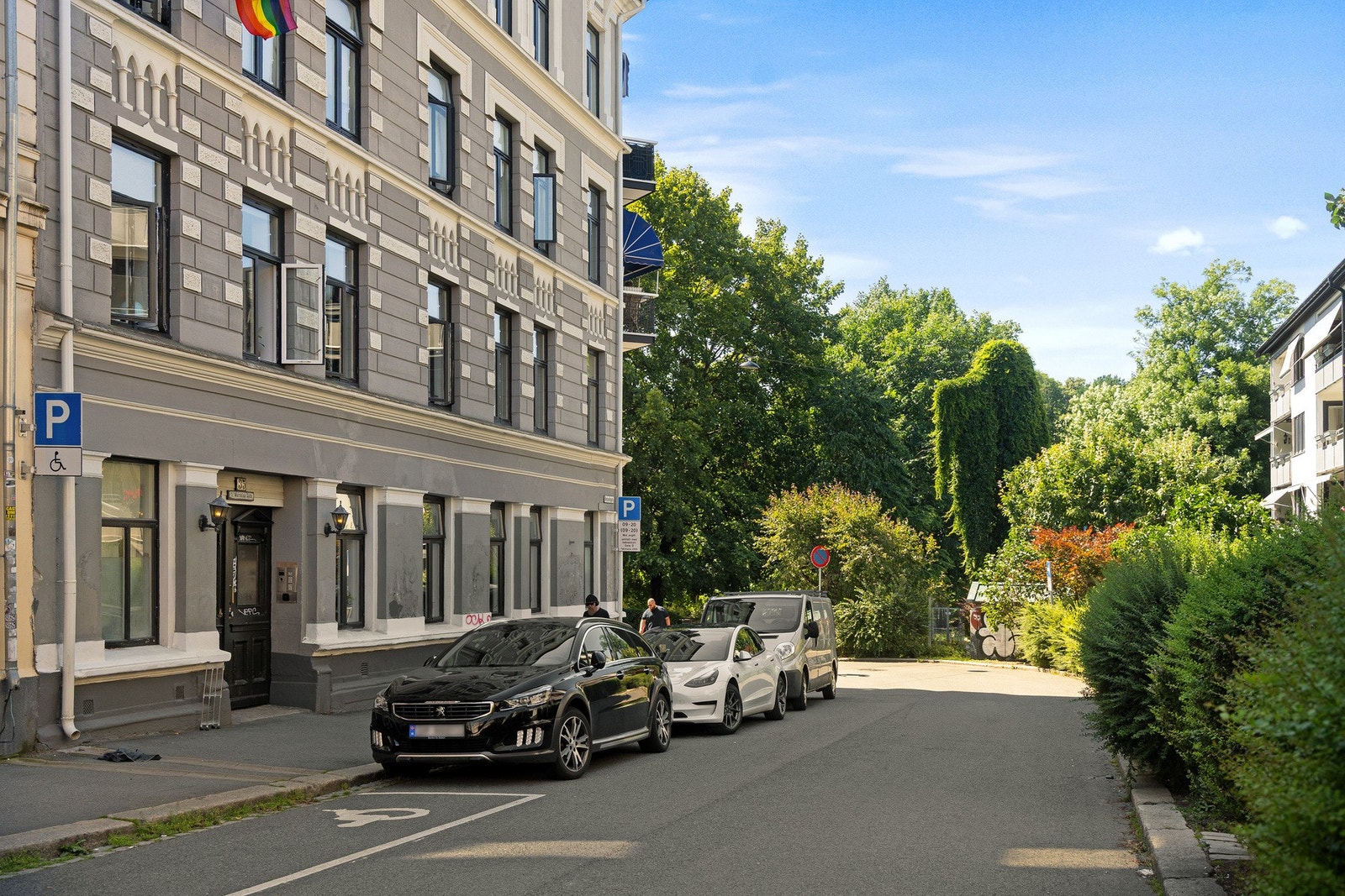 Fasade Marselis gate 35 B. Galleribilde