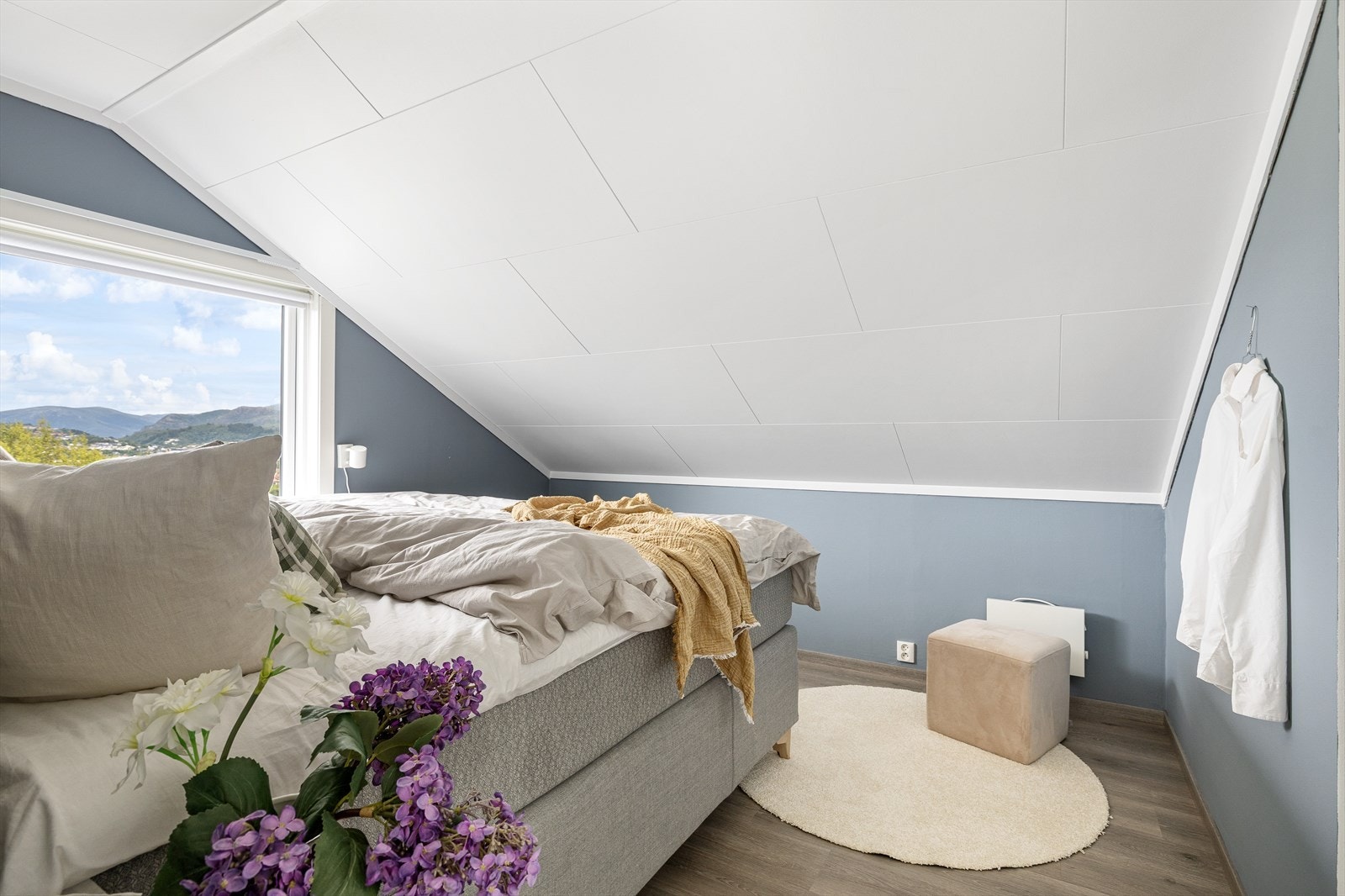 Soverommet måler 7,4 kvm. Galleribilde