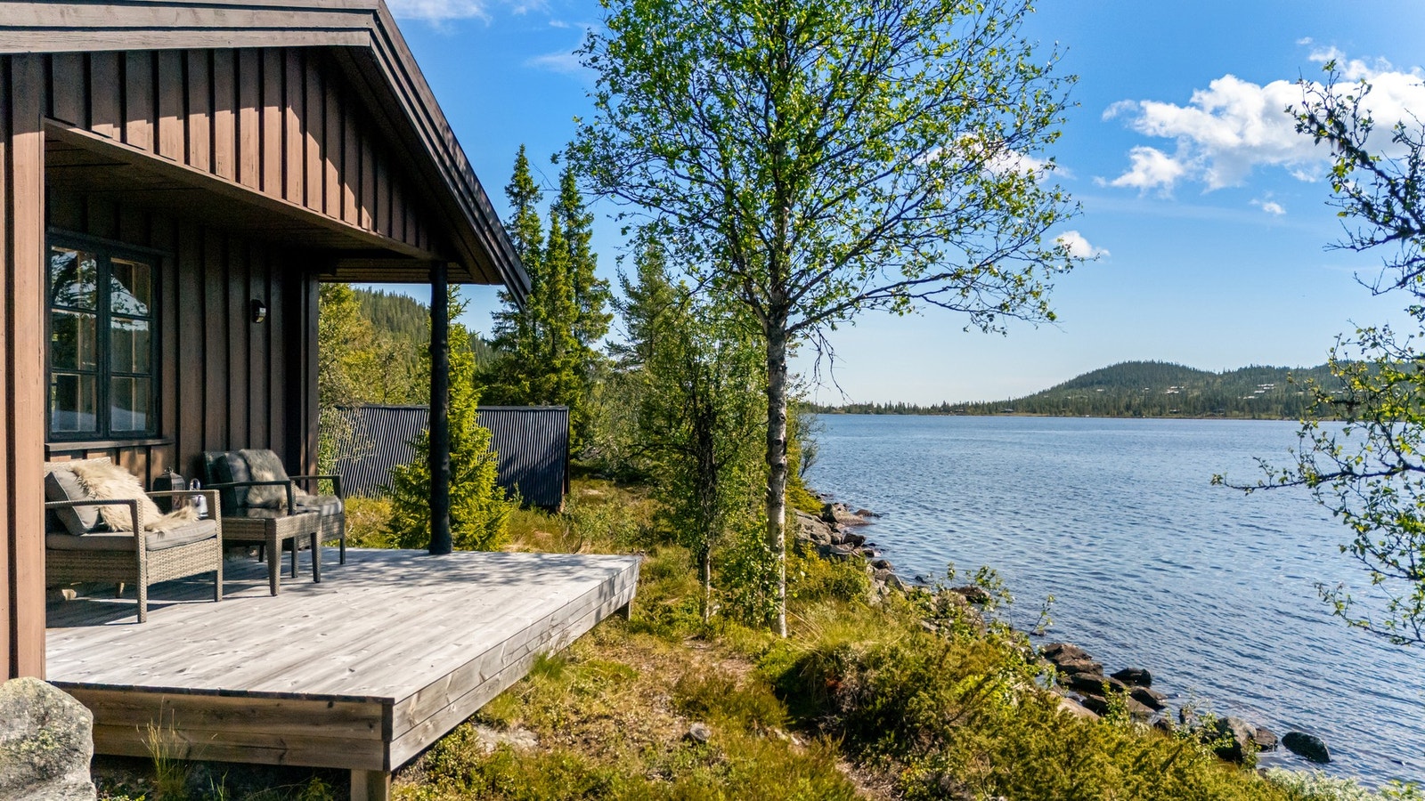 Eiendomsmegler Marit Nystuen presenterer denne fritidseiendommen i Hedalen Galleribilde