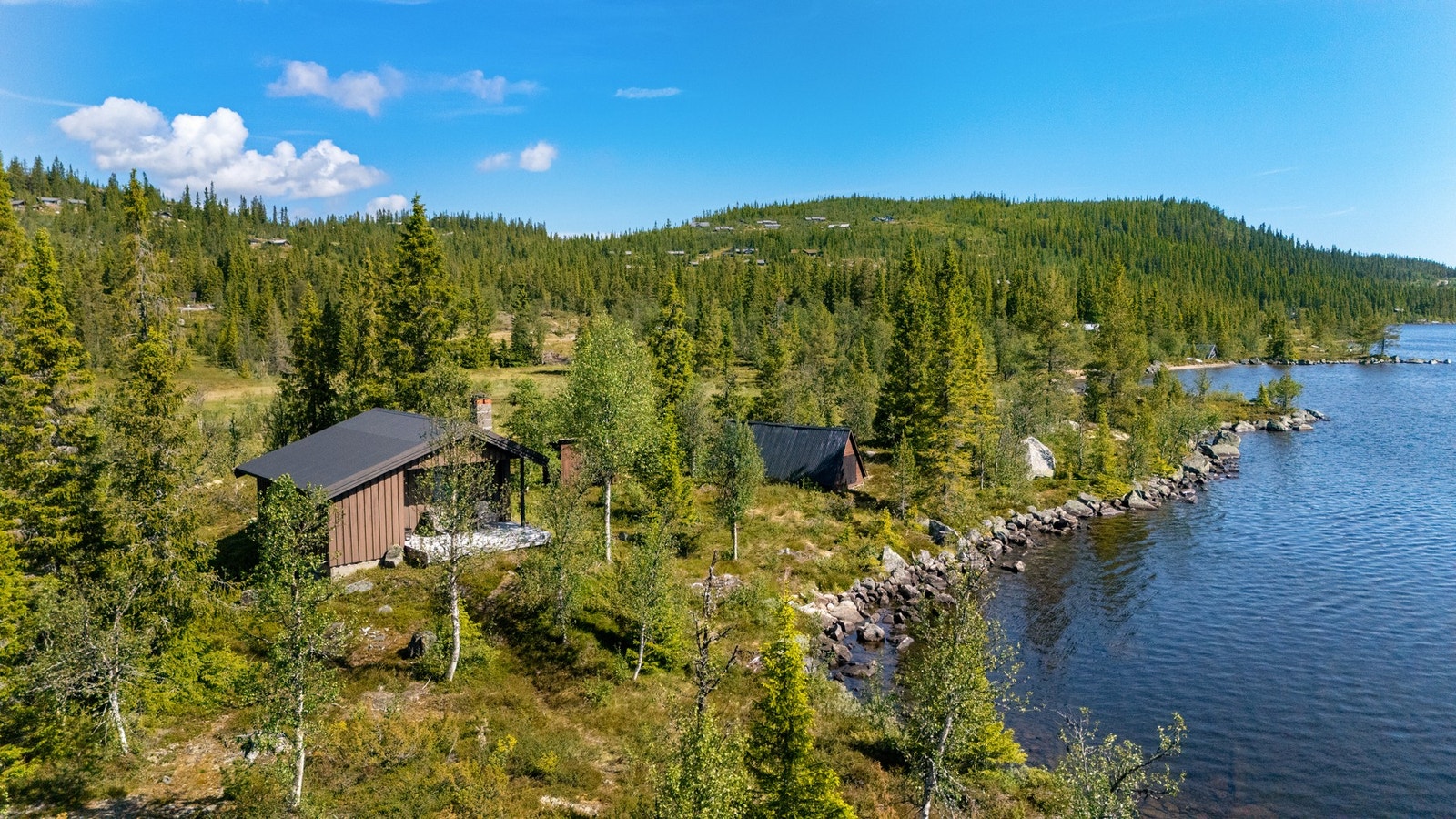 Herfra er det flotte muligheter for fiske Galleribilde
