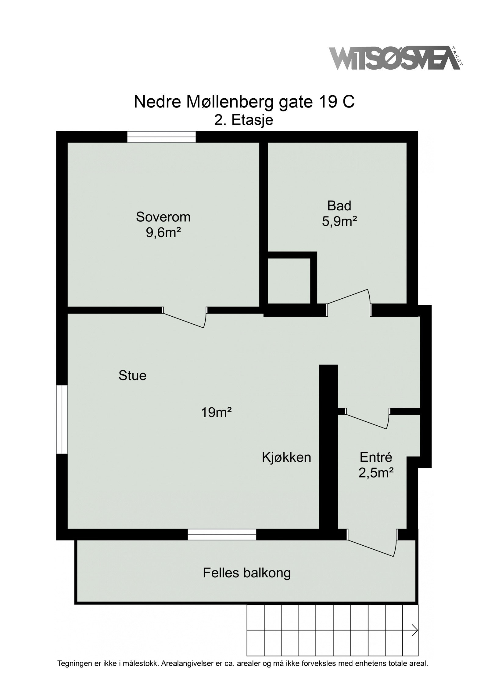 Plantegning. Galleribilde