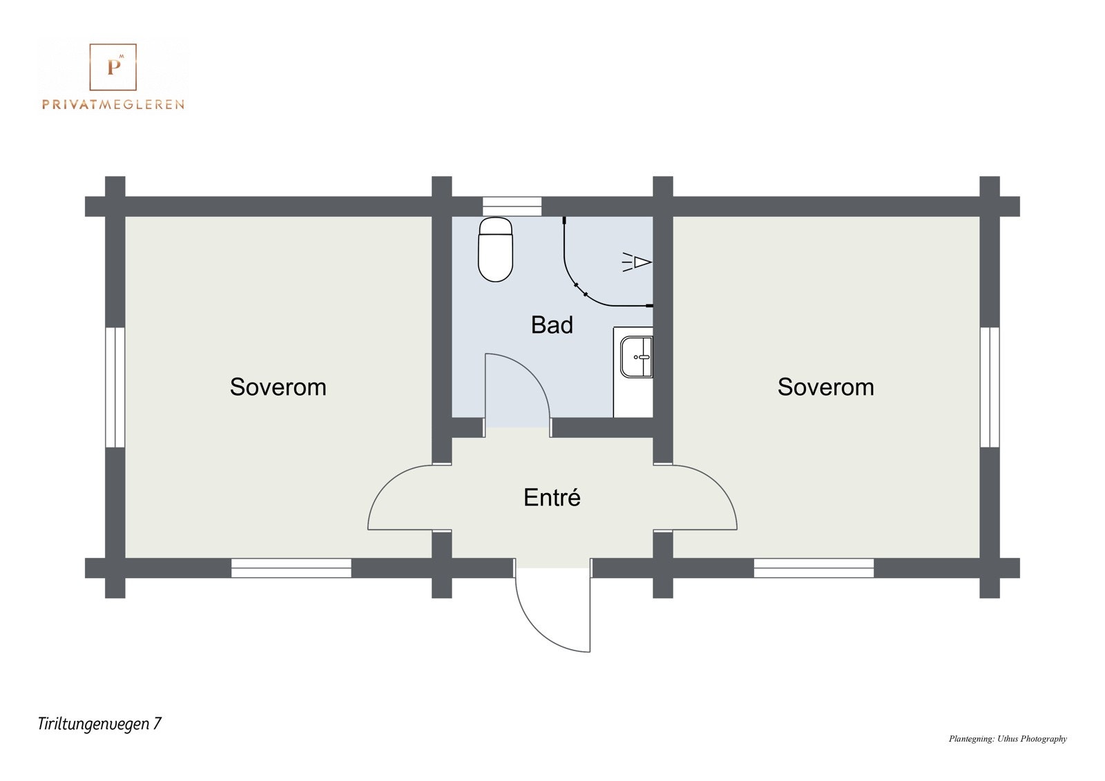Anneks - Plantegning - dette er kun en illustrasjon der avvik kan forekomme. Galleribilde