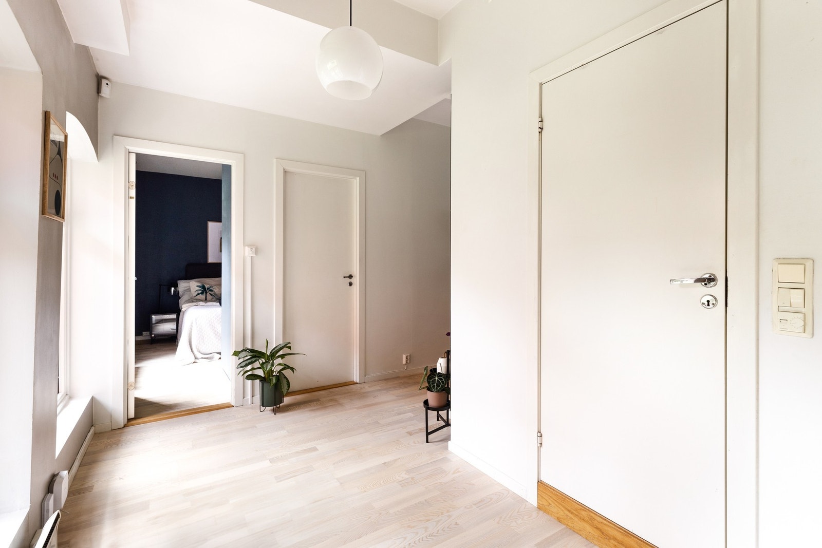 Lys entré. Galleribilde