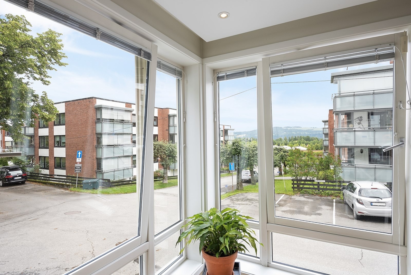 Utsyn fra leiligheten. Galleribilde