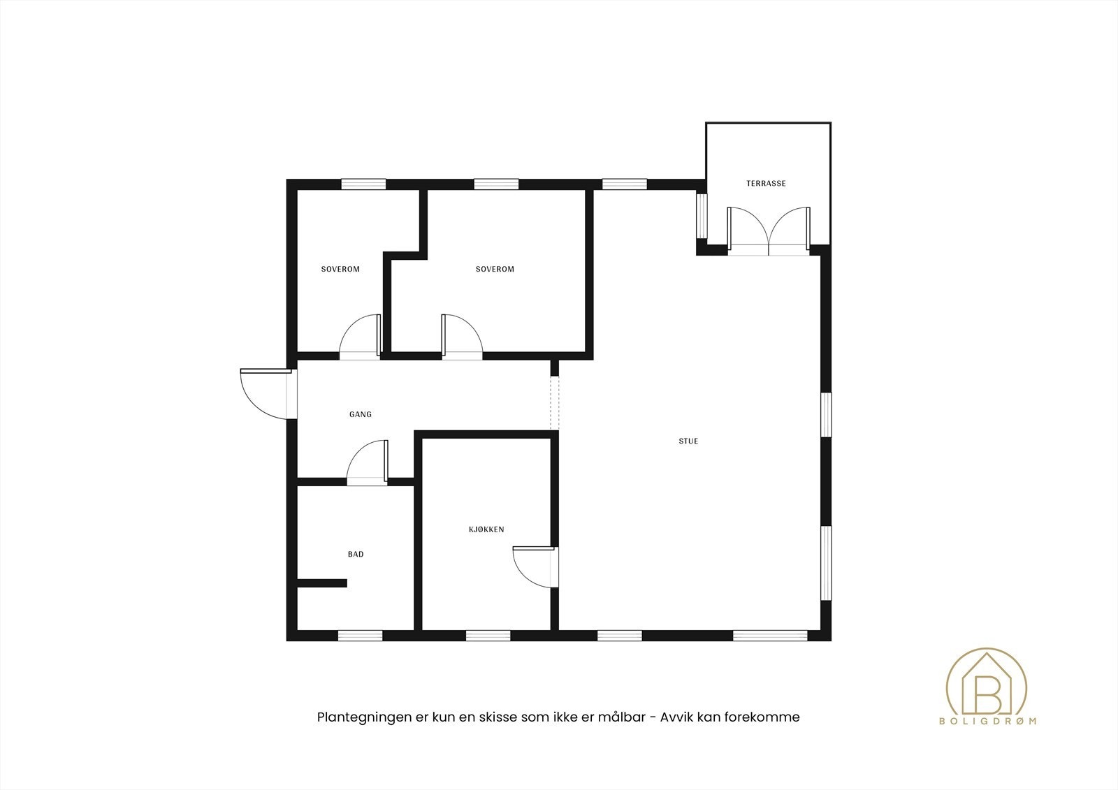 Plantegning. Galleribilde