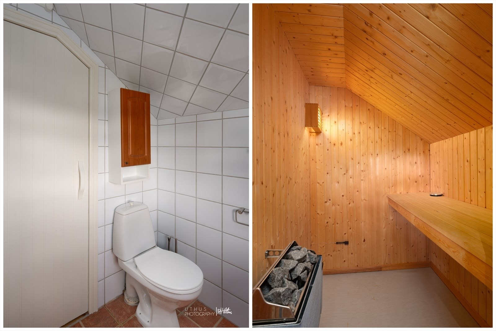 Bad i 2.etg med badstue Galleribilde