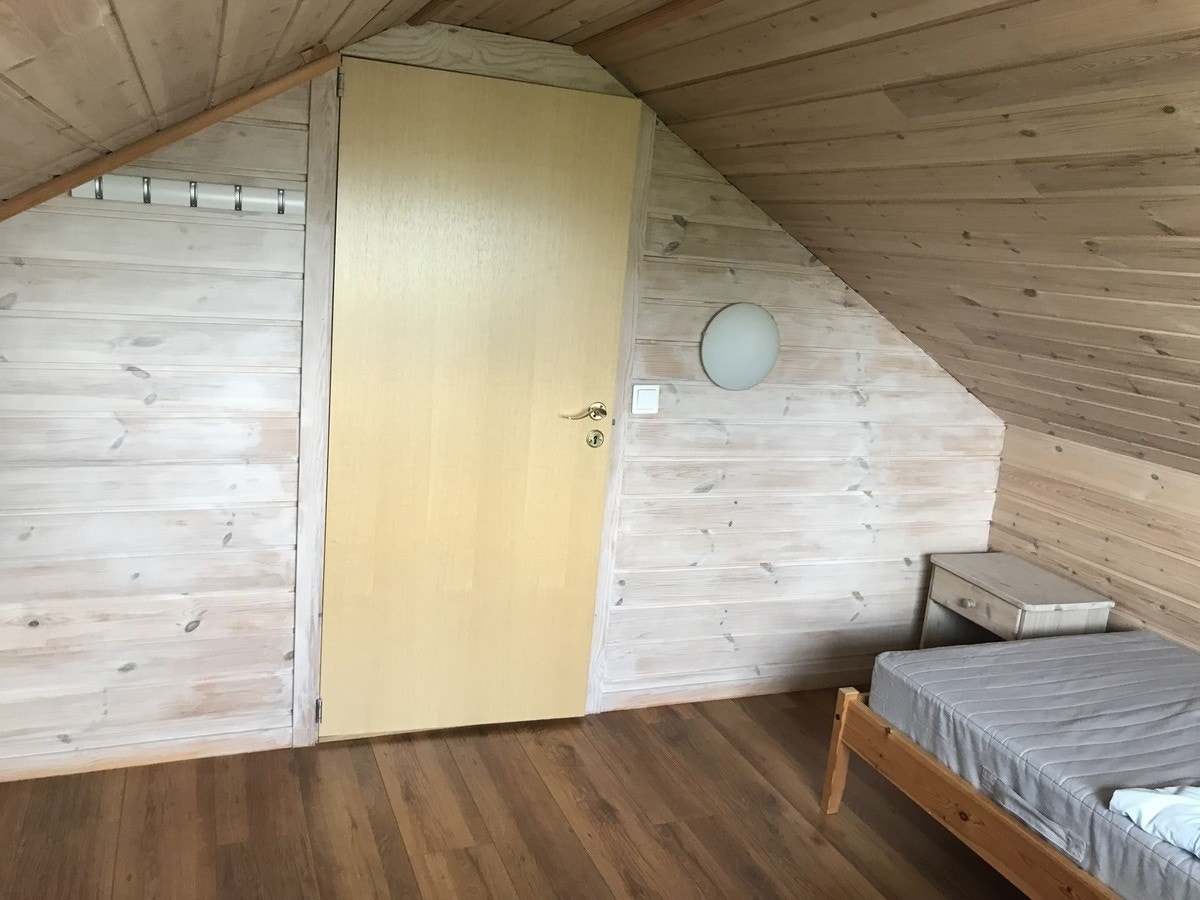 Soverom med skråtak Galleribilde