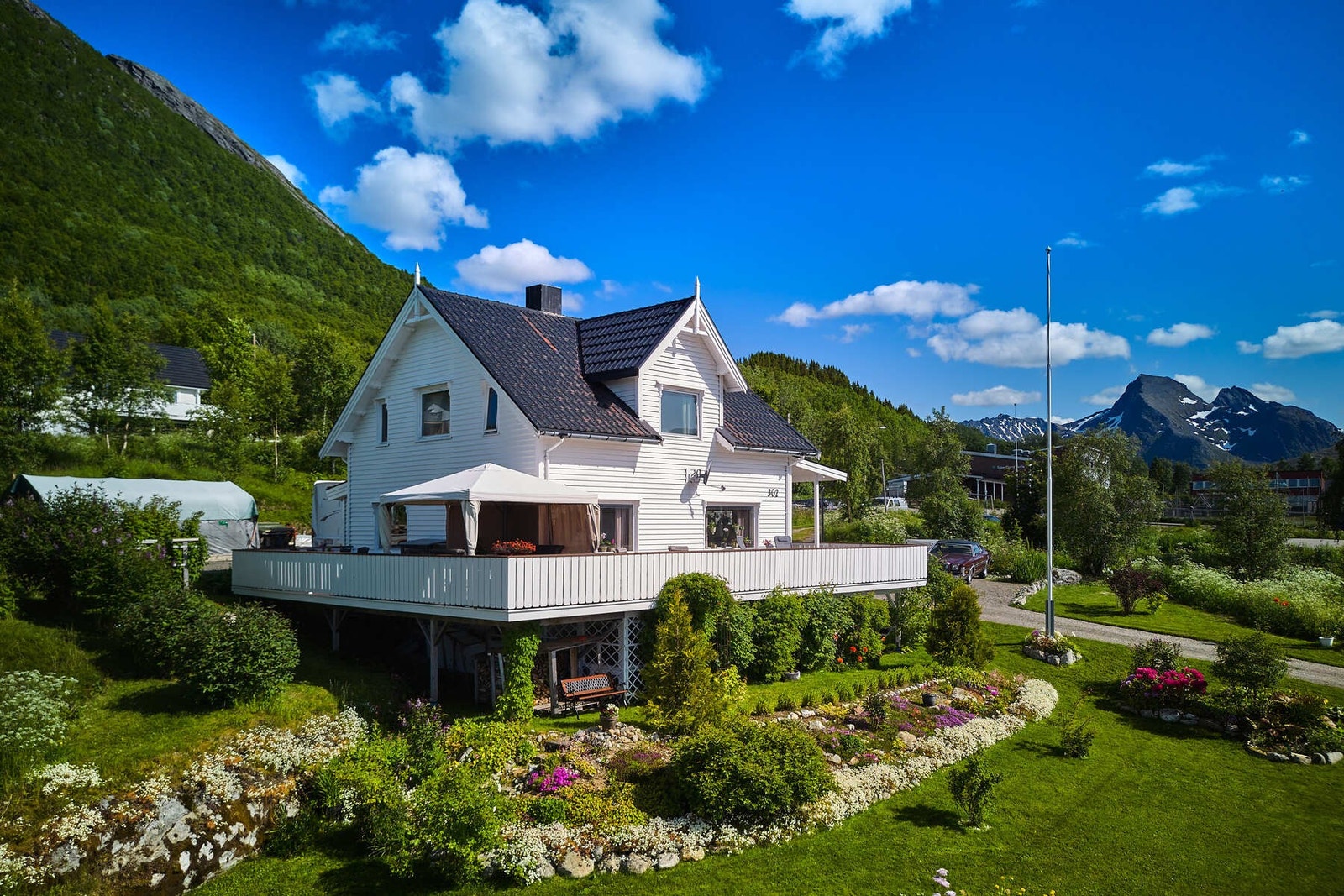 Fin beliggenhet. Galleribilde