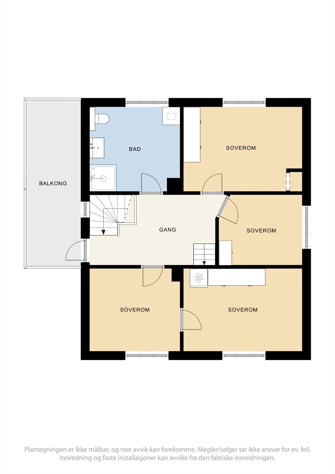 - Plantegning 2.etasje Galleribilde