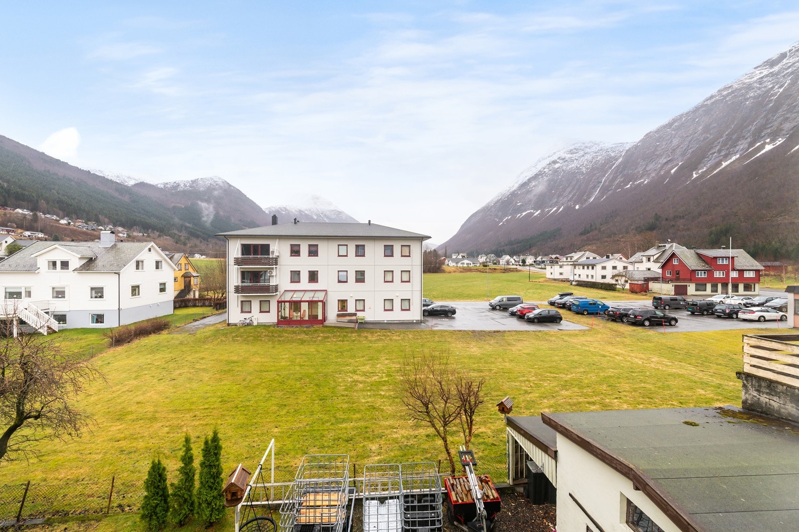 Utsikt bakover. Galleribilde