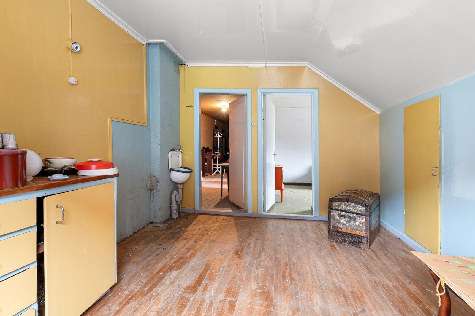 Loftetasje. Galleribilde