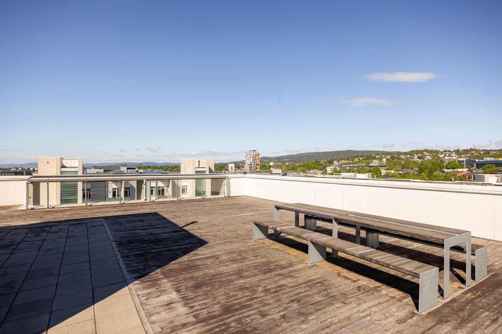 - Felles takterrasse, sykkel- og hobbyrom - Galleribilde