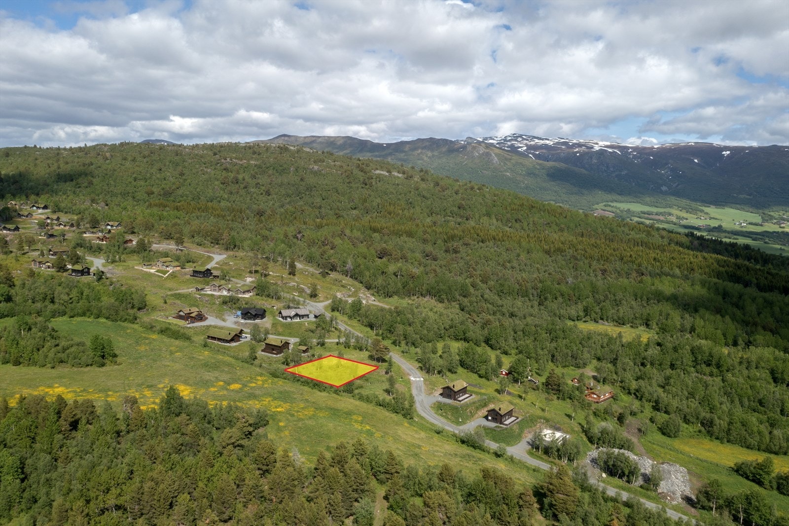 Oversiktsbilde med markering Galleribilde
