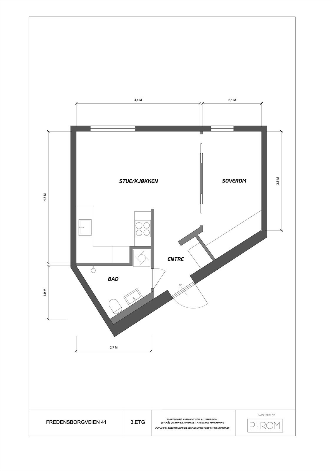 Plantegning. Galleribilde