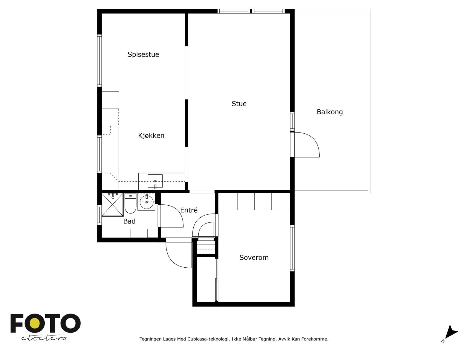 Veiledende planskisse - Ikke målbar. Galleribilde