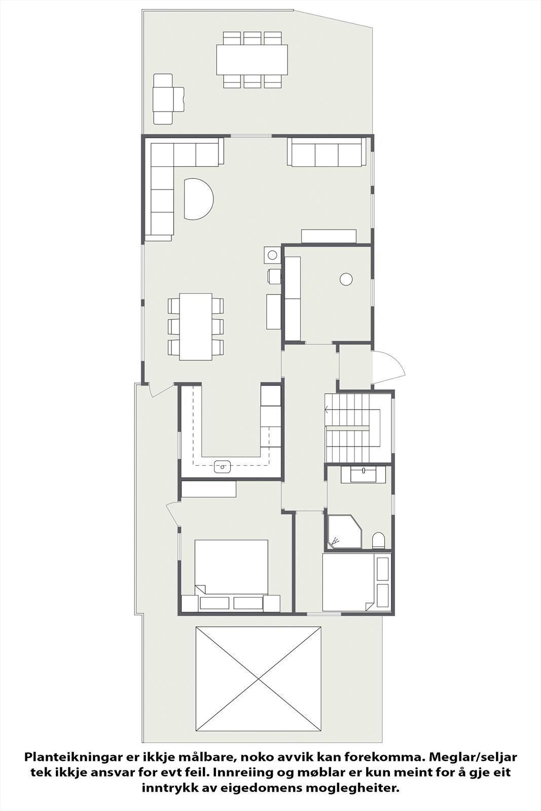 Planteikning 2D Hovedetg. Galleribilde